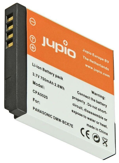 BCK7E Lithium-Ion Battery Pack for Panasonic by JUPIO  (3.7V, 700mAh)  BNIP (UK)