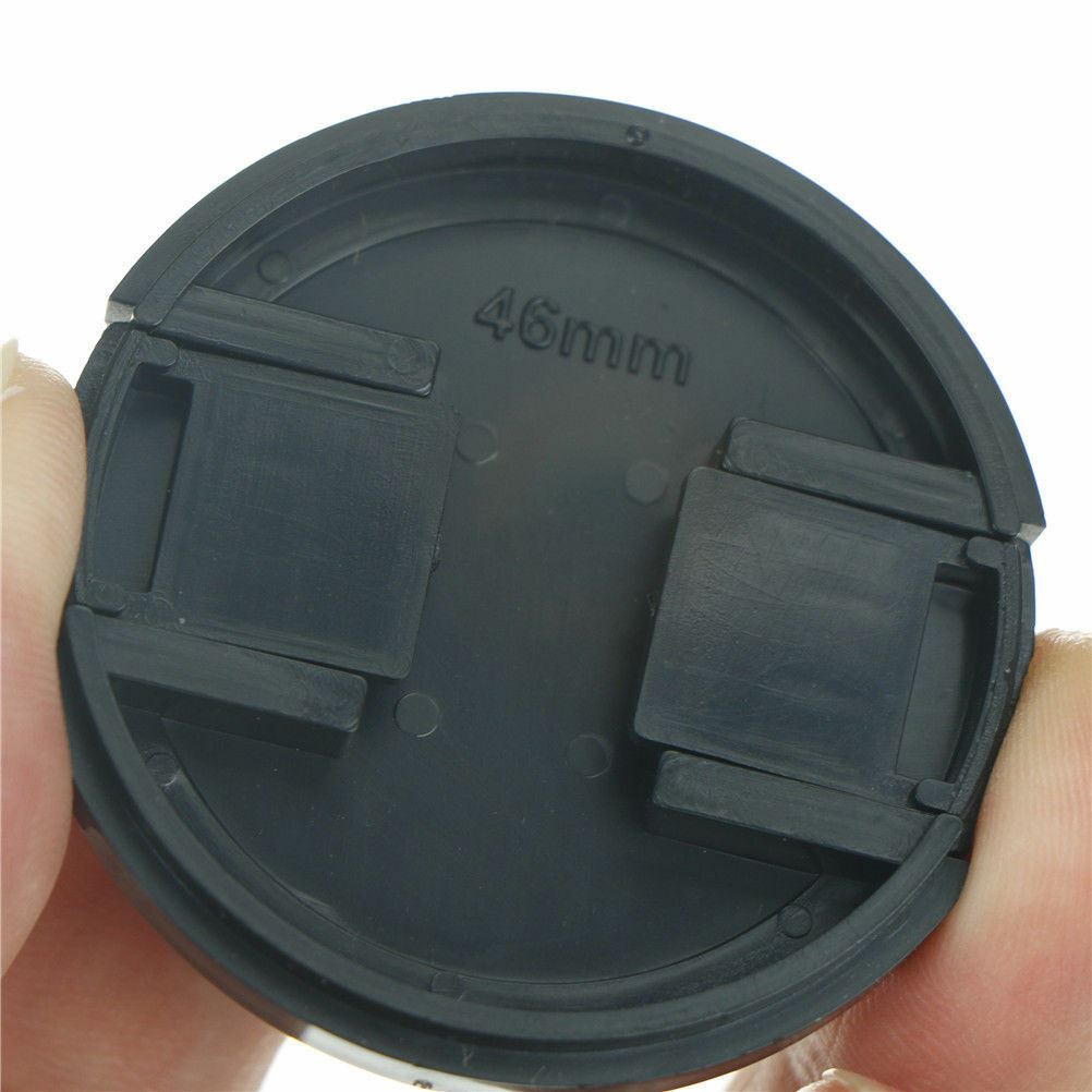 KOOD 46mm Snap On Clip on Lens Cap Protection Cover for 46mm Lens (UK Stock) NEW