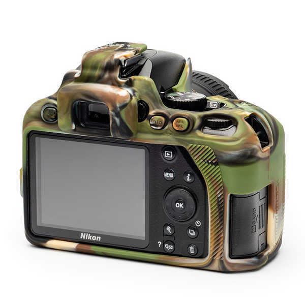 EasyCover Silicone Skin Armour Nikon D3500 in Camouflage (UK Stock) BNIP