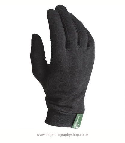 Swarovski Gear ML Merino Wool Gloves / Liners in Grey Size Extra Large