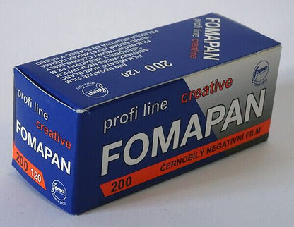 1 x Fomapan Creative 120 200 iso Black & White Negative Film FOMA (UK Stock) NEW