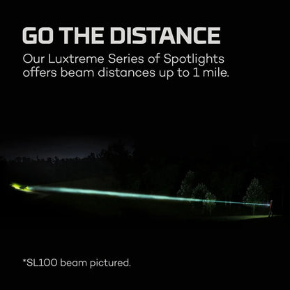 Nebo Luxtreme SL 100 Rechargeable Spotlight 1 Mile Range 1600M #SPT-1001-G  (UK)