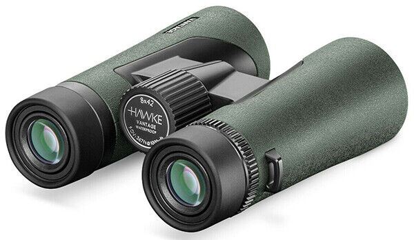 NEW Hawke Vantage 8x42 Binoculars Green Bird Watching Nature Hunting #34122 (UK)