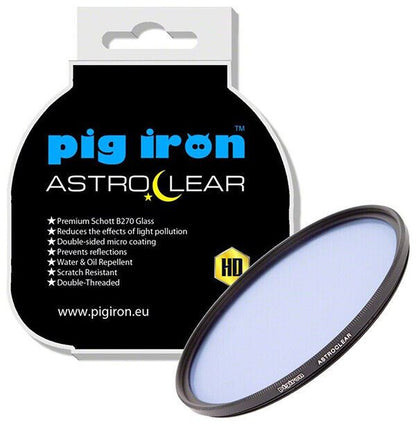 Pig Iron 55mm Astro Clear Filter Night Sky Light Pollution Reducer for Starscape