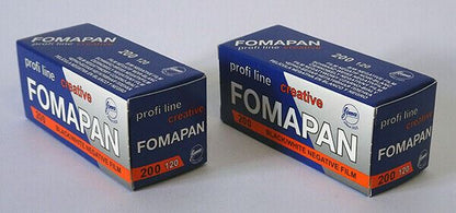 2 x Fomapan Creative 120 200 iso Black & White Negative Film FOMA (UK Stock) NEW