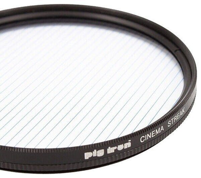 58mm Cinema Streak Filter Pig Iron Anamorphic Lens Flare Effect Blue Glass  (UK)