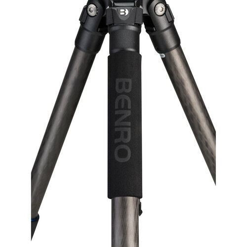 Benro TMA38CL Mach 3 CF Series 3 Long Tripod, 4 Section, Twist Lock - Black (UK)