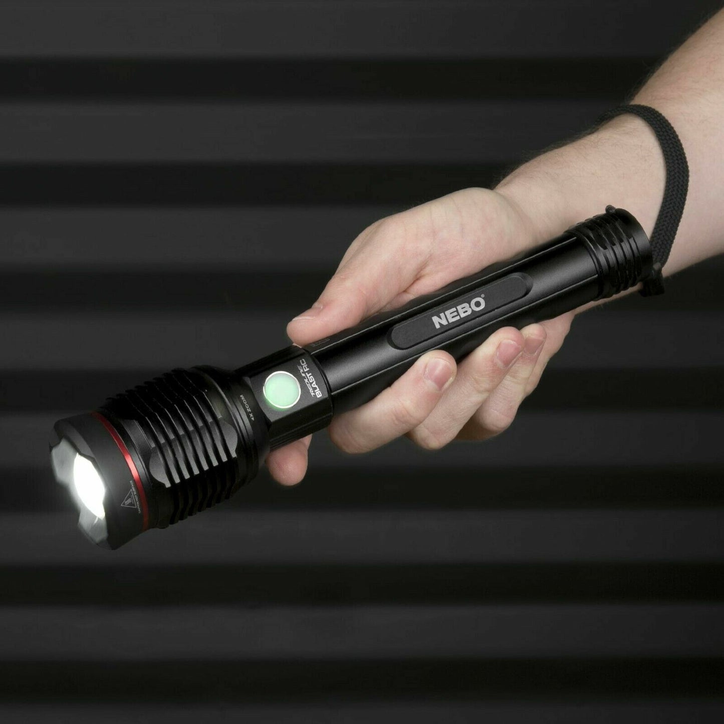 NEBO Redline Blast RC Rechargeable LED Waterproof Torch + Powerbank 3.2K #NE6697