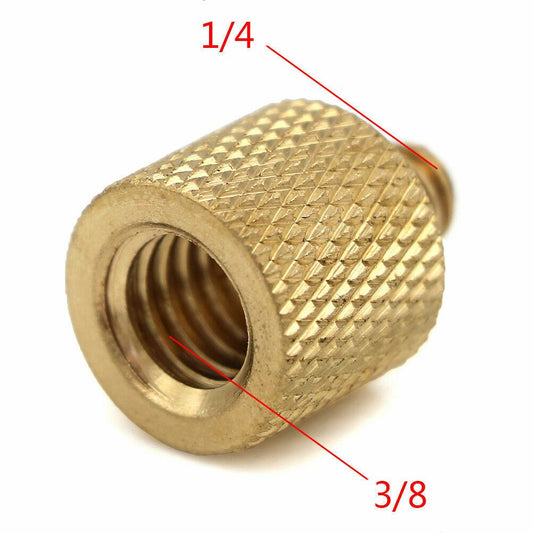 KOOD 3/8" Female to 1/4" Male Conversion Tripod Head Thread Adapter Screw (UK)