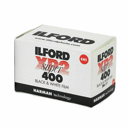 Ilford XP2 400 asa C41 Black & White 35mm Film 36 exposures (UK Stock) BNIB NEW