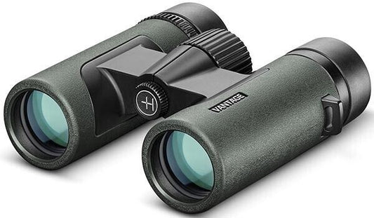 NEW Hawke Vantage 8x32 Binoculars Green Bird Watching Nature Hunting #34120 (UK)