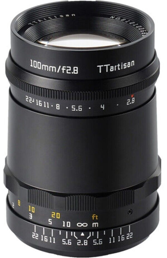 TTartisan 100mm F2.8 Full-Frame Soap Bubble Bokeh Lens for M42 Mount  (UK)  BNIB