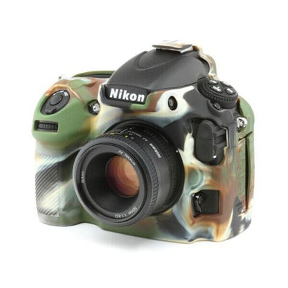 EasyCover Silicone Skin Case Cover Protector Nikon D800 D800E CAMO Camouflage UK