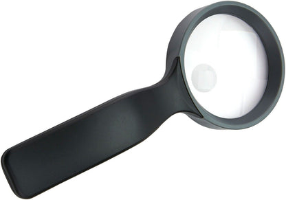 Carson 3" Hand Held Compact 2.5x Magnifier with 5x Spot Lens (UK Stock) BNIP new