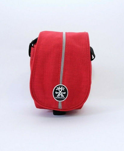 Crumpler Pretty Boy 220 XXS Bag in Red/Silver for compact cameras BNIP, UK stock