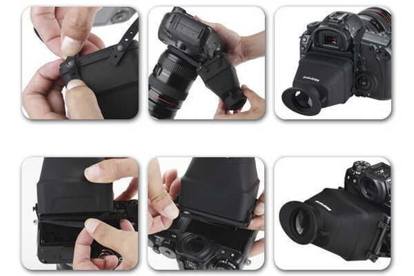 GGS LCD Universal Optical Viewfinder (S8) for DSLR ILCE (UK Stock) BNIB 3x Magni