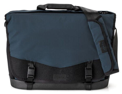 Tenba DNA 16 Slim Camera Messenger Bag in Blue / Black DSLR ILCE Mirrorless (UK)