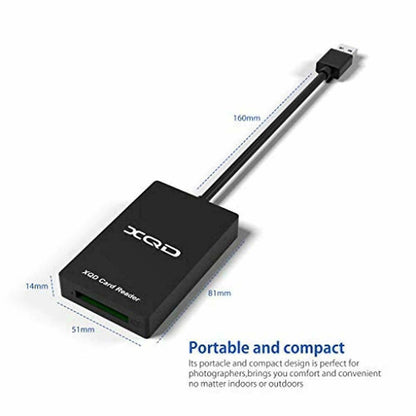 OEM USB 3.0 XQD Card Reader, Compatible Sony G/M Series USB Mark XQD (UK Stock)