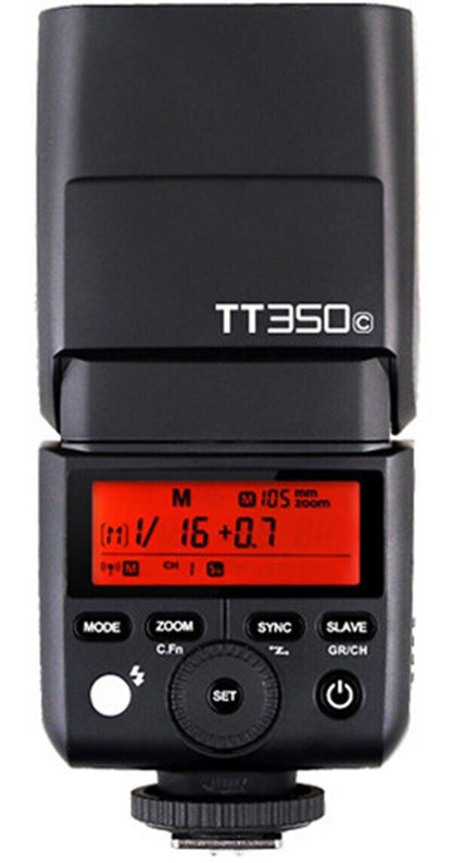 Godox TT350C 2.4G HSS 1/8000s TTL GN36 Camera Flash Speedlite for Canon (UK) NEW