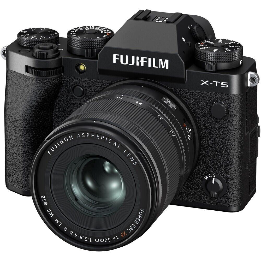 Fuji Fujifilm X-T5 + 16-50mm Lens 40.2MP Mirrorless Digital Camera in Black (UK)