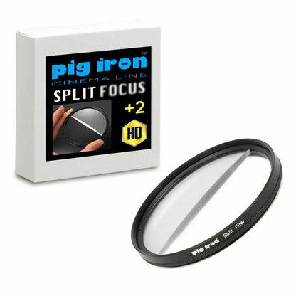 52mm Split Field Focus Filter Special Effects Dual  +2 Pig Iron (UK Stock)  BNIB