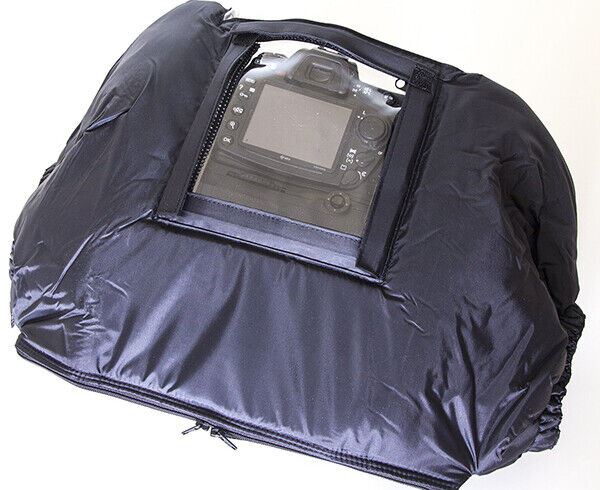 Matin DSLR ILCE Deluxe Camera Protective v2.0 Rain Cover Black Raincape  #M-7100