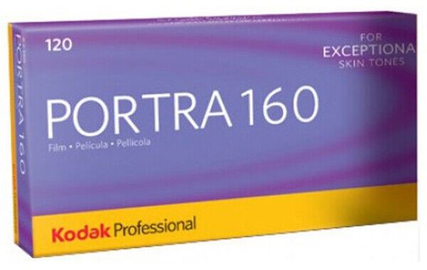 Kodak Professional Portra 160 120 Colour Negative Film - 5 Pack (UK Stock)  BNIP