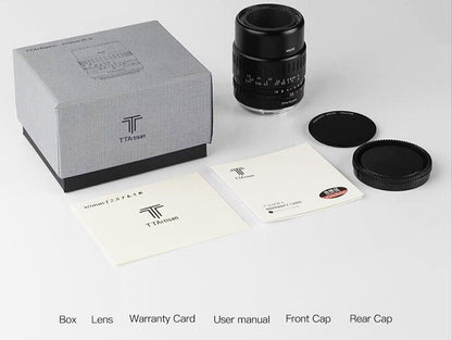 TTArtisan 40mm F2.8 MACRO Lens Camera APS-C Fuji film XF Mount Manual Focus (UK)