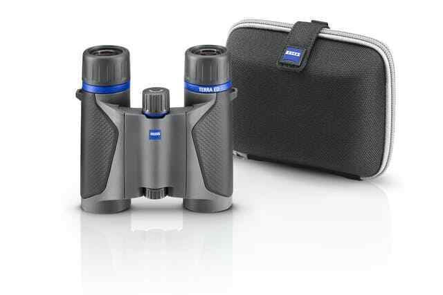 Carl Zeiss Terra ED 8 x 25 in Grey / Black Compact Binoculars   (UK Stock)  BNIB