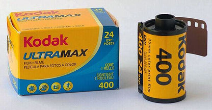 Kodak UltraMax 400 Film 135 35mm Colour Film 24 Exp. (UK Stock) BNIB 24 exposure