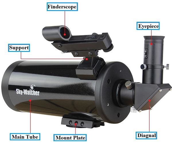 Skywatcher SKYMAX 90T + EQ1 kit (3.5") f1250 MAKSUTOV-CASSEGRAIN Telescope 10673