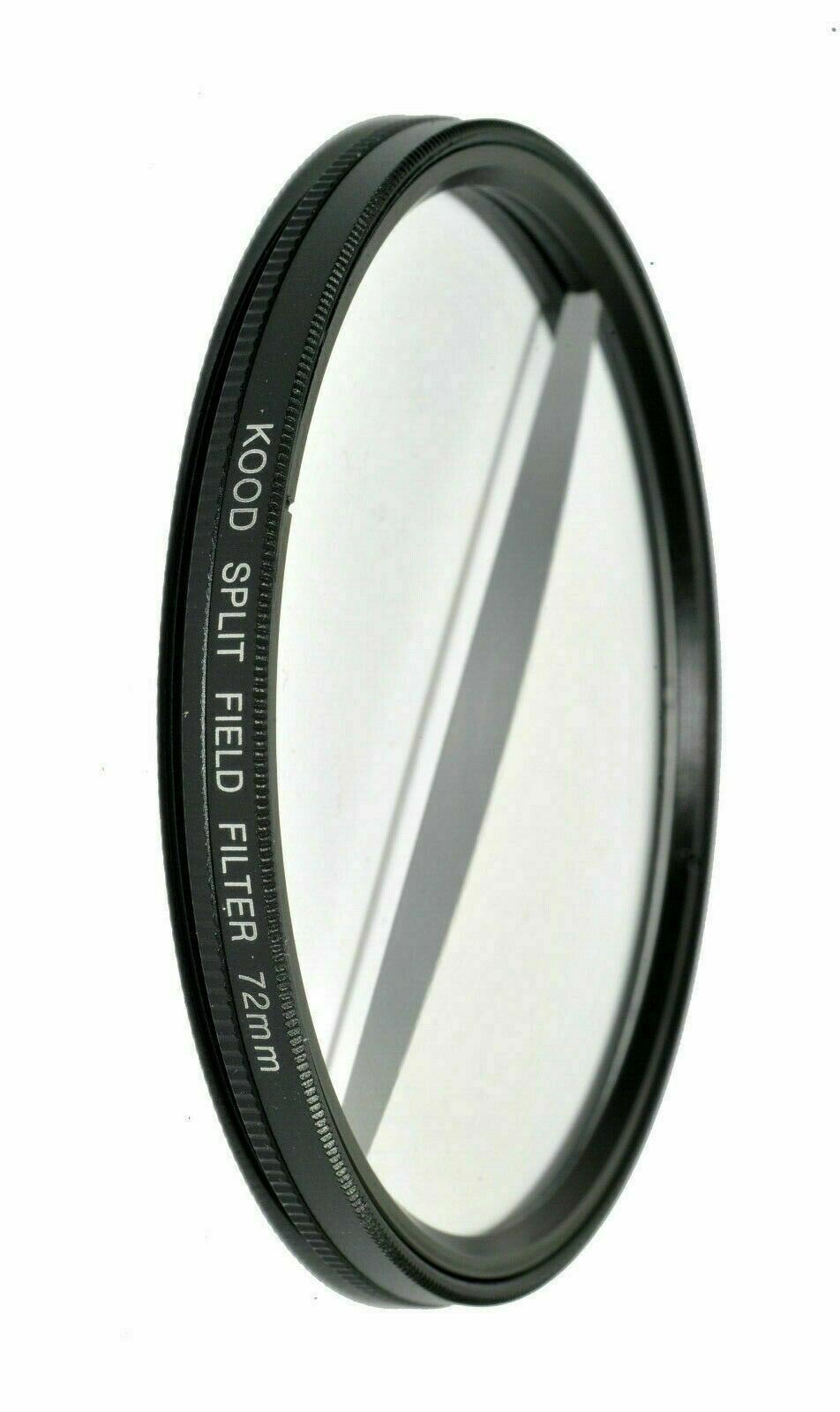 Kood High Quality 72mm Split Field +2 Dioptre Slim Optical Glass Filter (UK) NEW