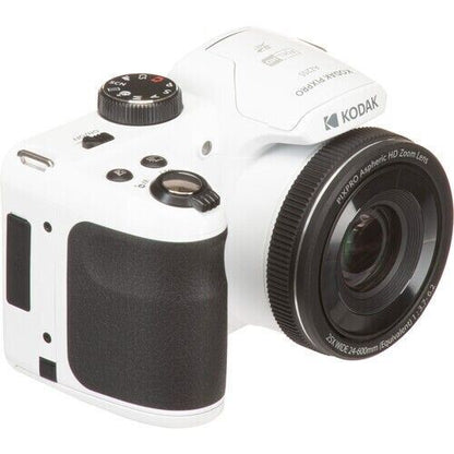 Kodak PIXPRO AZ255 Digital Camera in White 16MP 25x Wide Zoom HD1080P (UK)  BNIB