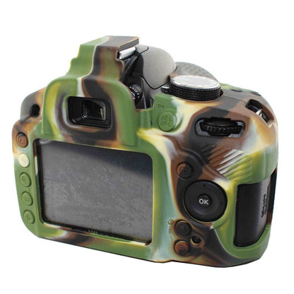 EasyCover Pro Silicone Skin Camera Armour Case Nikon D3200 Camouflage (UK Stock)