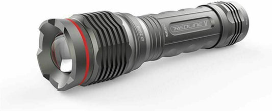 NEBO Redline V 500 Lumen Waterproof IPX7 Flashlight Torch Silver (UK Stock) BNIB