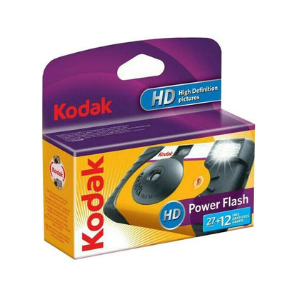 Kodak HD Power Flash Disposable Camera - 39 Exposures High Definition  SUC  (UK)