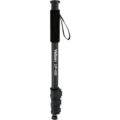 Velbon UP-400 Aluminium Monopod in Black (UK Stock) #2285 BNIP + Wrist Strap NEW