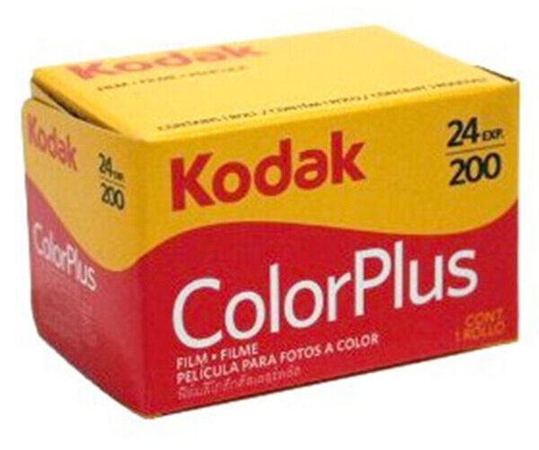 Kodak Color Plus 200 35mm 24 Exposure 24/200 asa iso Print Film (UK Stock)  BNIB