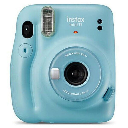 Fuji Fujifilm Instax Mini 11 Instant Camera in Soft Sky Blue (UK Stock) BNIB NEW