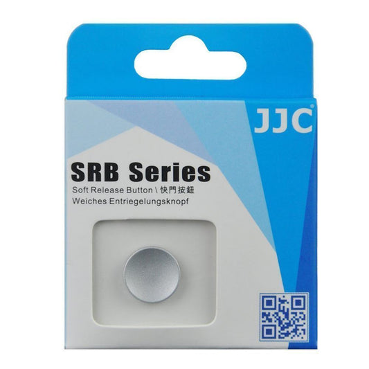 JJC SRB-C11 Silver Grey Soft Shutter Release Button with Concave Surface (UK)