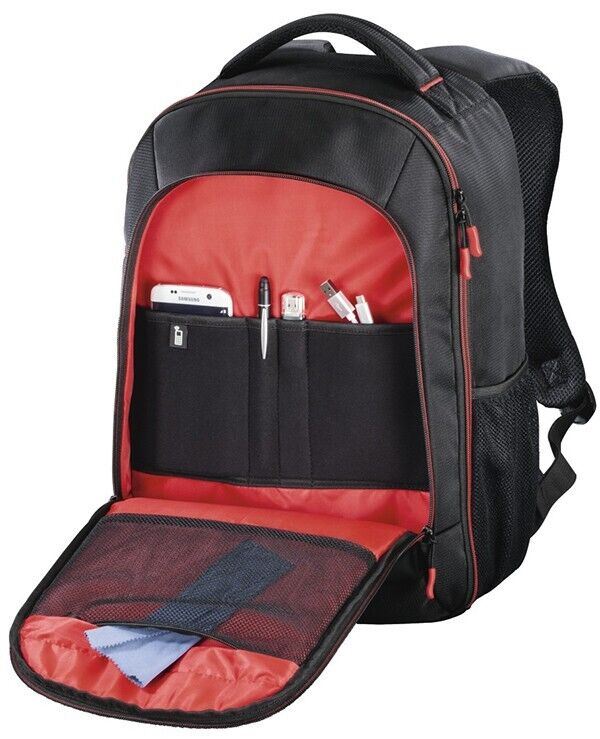 Hama Miami 190 Camera Bag Backpack in Black/Red (UK Stock)  BNIB  Cabin  #139855