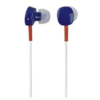 Earphones Headphones in Blue, Orange & White Thomson EAR3056BRW In-Ear   #132619