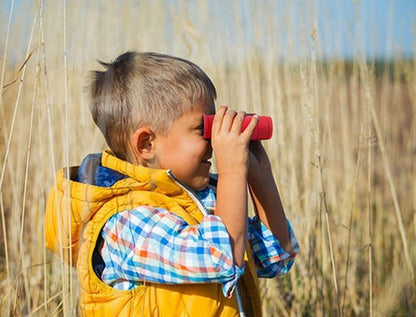 Kodak 8 x 21 Children's Junior Binocular in Red/Black  #BCS100RD (UK Stock) BNIB