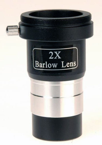 Skywatcher 1.25" Deluxe 2x Barlow lens + Achromatic Camera T-adapter #20364 (UK)