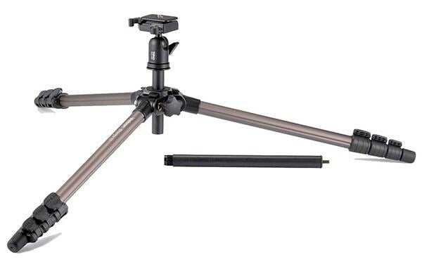 Velbon Sherpa 50 Aluminum Tripod + QHD-33M Ball & Socket Head with Case (UK) NEW