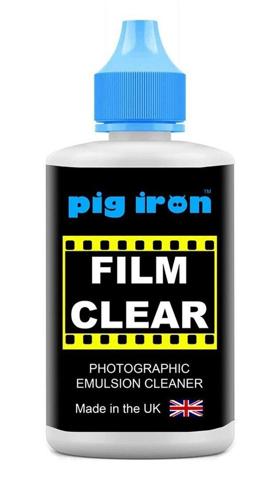 Pig Iron FILM CLEAR  Photographic Film Emulsion Cleaner. Negative Cleaning Fluid