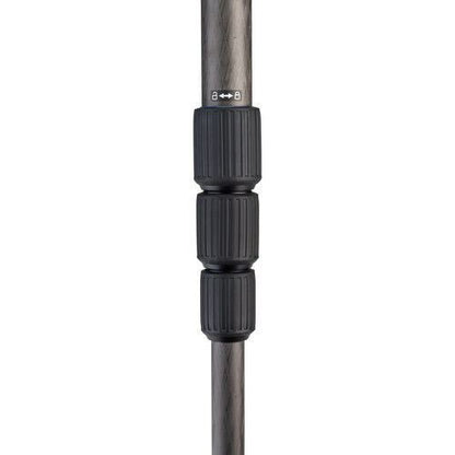 Benro TMA38CL Mach 3 CF Series 3 Long Tripod, 4 Section, Twist Lock - Black (UK)