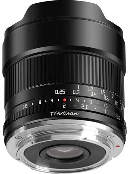 TTArtisan 10mm F2.0 Lens APS-C Format Mount for Fuji X Camera Black   (UK)  BNIB