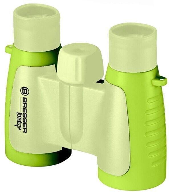 Bresser Junior 3 x 30 Childrens Binoculars Green/ Light Green #8880330 (UK) BNIB