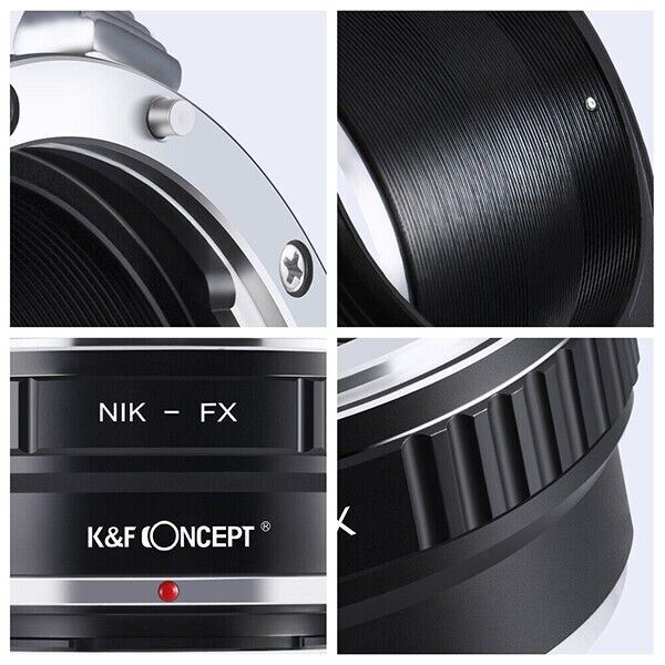 K&F Concept Mount Converter for Nikon - F to Fuji X Mount Camera   #06.101  (UK)